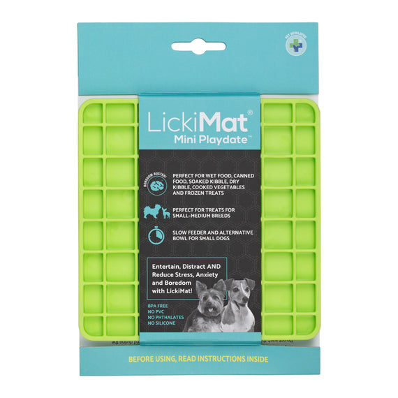 LickiMat Mini Playdate - Green