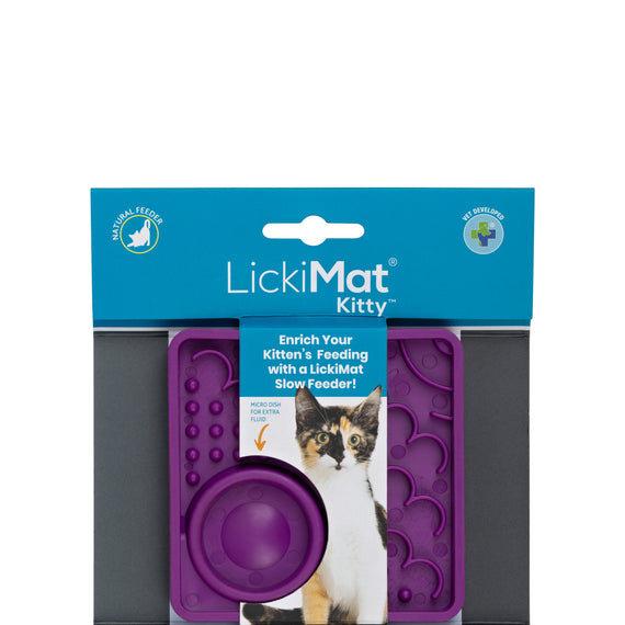 LickiMat Classic Kitty - Purple