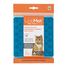 LickiMat Mini Buddy Tuff Cat - Turquoise