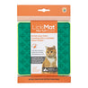 LickiMat Mini Buddy Tuff Cat - Green
